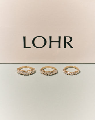 Melrose 0.30ct Heart Shape Half Eternity Band