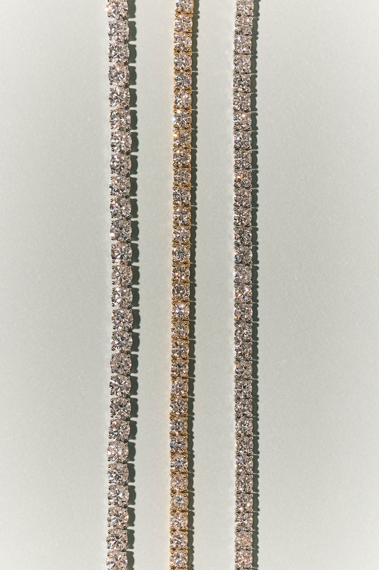 Vandam Round Brilliant Cut Tennis Bracelet