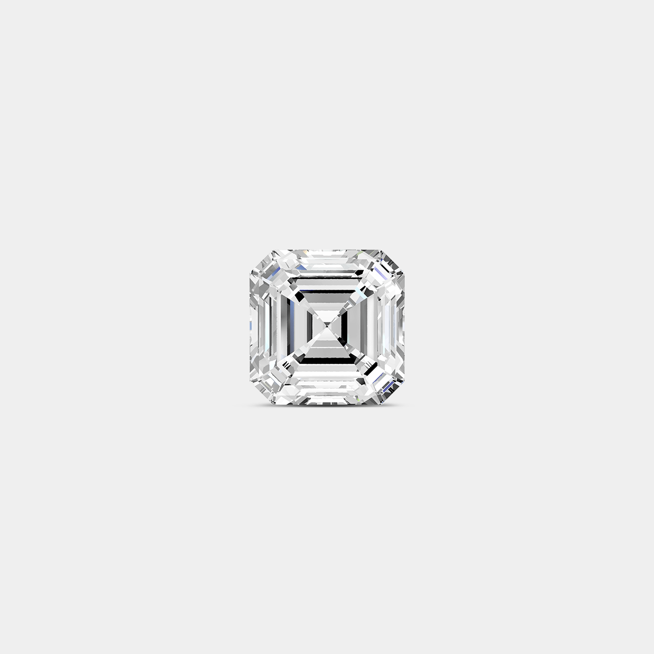 Asscher cut diamond — LOHR Jewellery