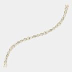 Willow Mixed Shape Tennis Bracelet 18ct yellow gold 