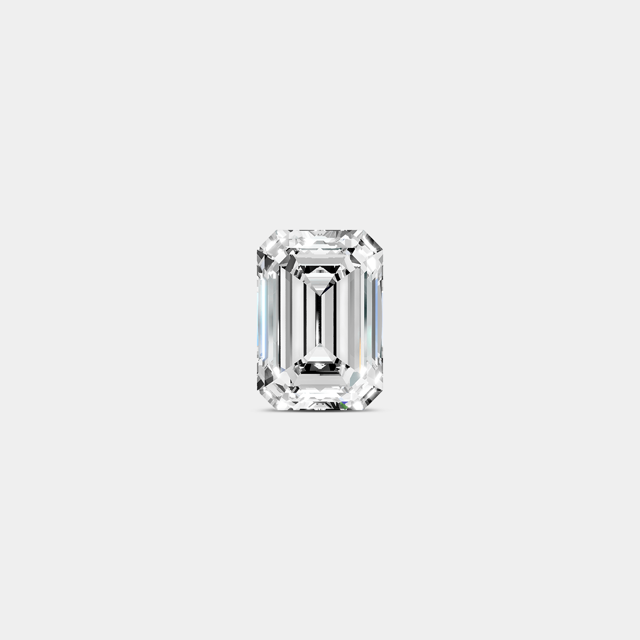 Emerald cut diamond — LOHR Jewellery