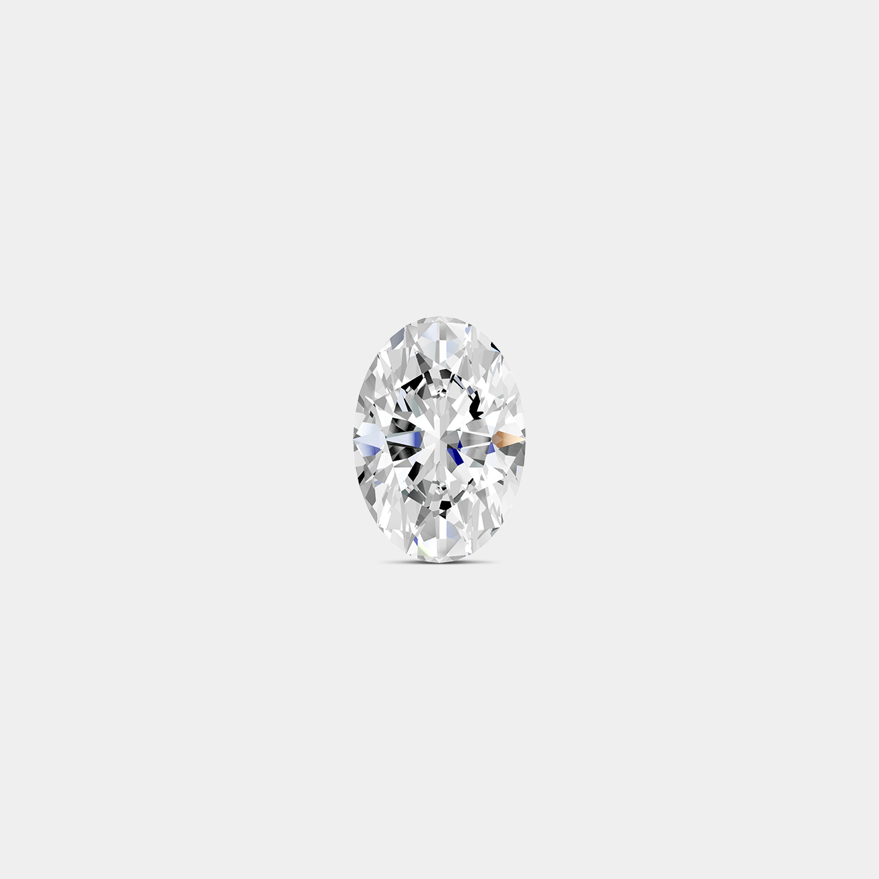Oval cut diamond — LOHR Jewellery