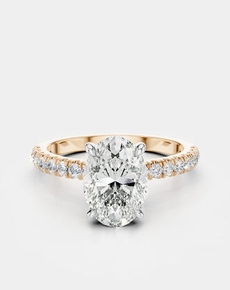 Oval Cut Diamond Ring