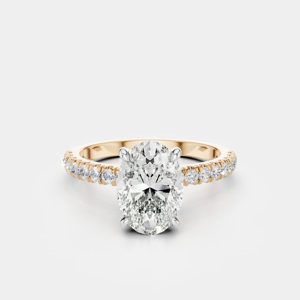 Oval Cut Diamond Ring