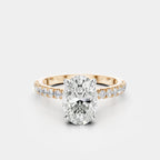Oval Cut Diamond Ring