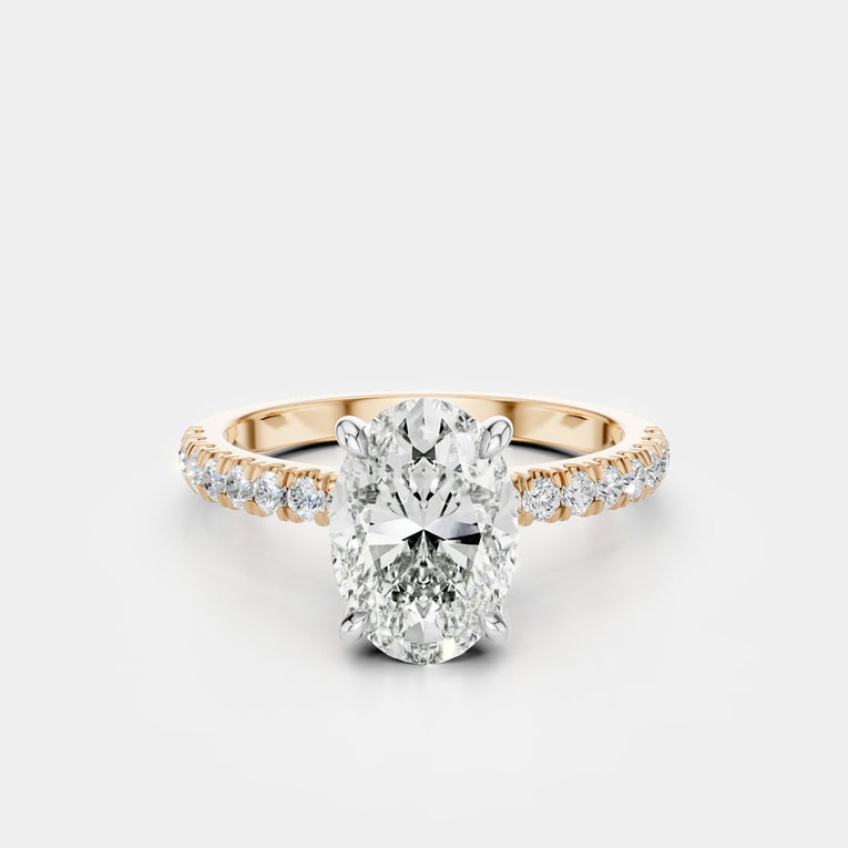 Oval Cut Diamond Ring