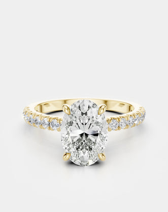 Oval Cut Diamond Engagement Ring