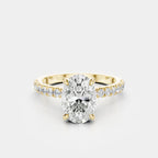 Oval Cut Diamond Engagement Ring