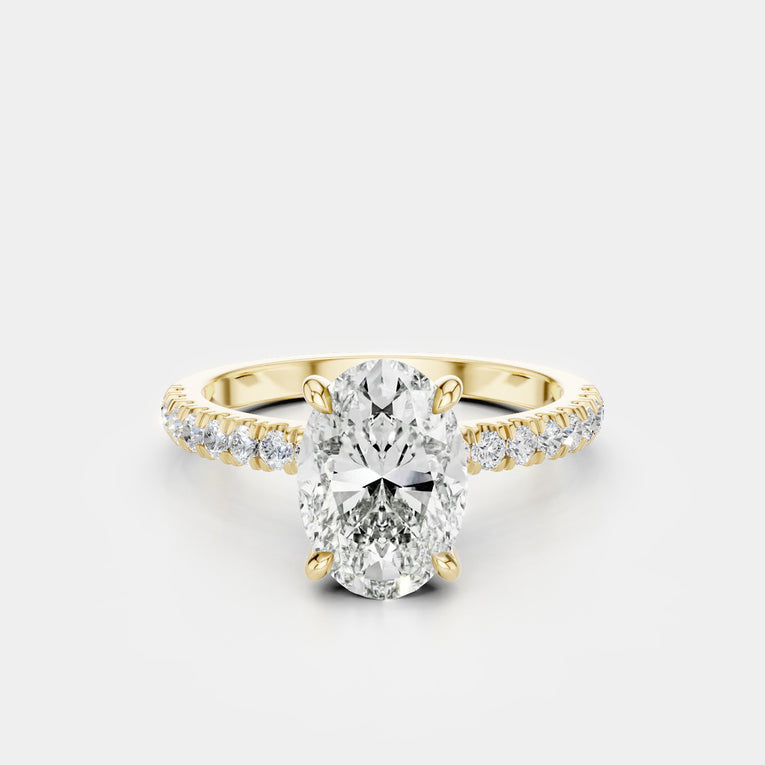 Oval Cut Diamond Engagement Ring