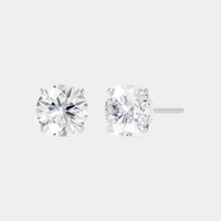 Rowan 2ct round brilliant cut diamond studs in 18ct white gold