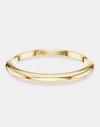 Cambon 1.8mm fine plain wedding band in 18ct yellow gold