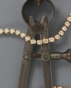 York bezel set tennis necklace in 18ct yellow gold